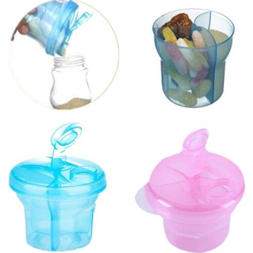 Mix Container Portable Milk Powder Formula Dispenser Food Container Infant bean Storage Box for Kids Baby Care Travel Bottle