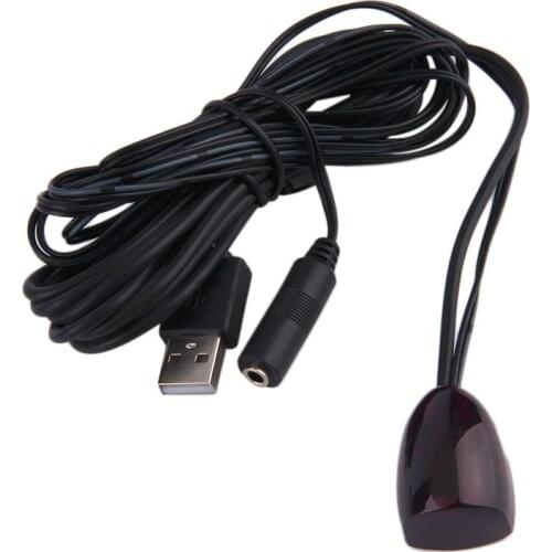 5V Practical USB Adapter Infrared IR Remote Extender Repeater Receiver Transmitter Applies to All Remote Control Devices