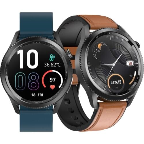 Smart Watch ECG PPG Body Temperature Blood Pressure Health Smartwatch for Men Women IP68 Waterproof Fitness Tracker Bracelet