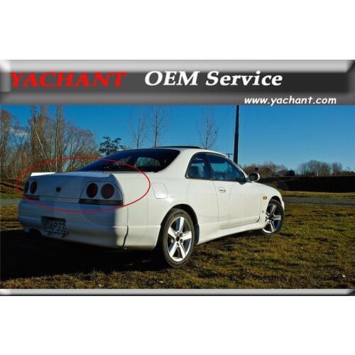 Car-Styling FRP Fiber Glass Rear Trunk Boot lid Fit For Fit For 1995-1998 Skyline R33 GTR GTS OEM Style Bootlid Tailgate