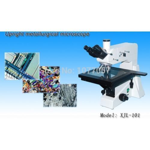 Hot Sale Made in China 50X-800X Trinocular Reflected Upright Metallurgical Microscope MM-XJL-101