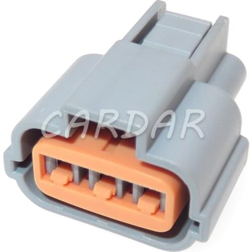 1 Set 3 Pin High-Voltage Pack Ignition Coil Waterproof Connector Car Female Socket with Terminal and Rubber Seal For Mitsubishi