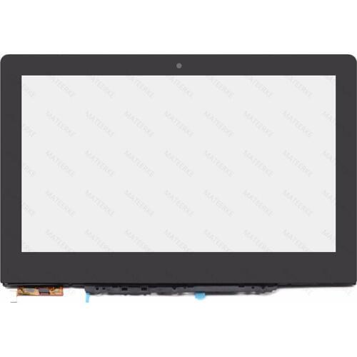 11.6" LCD LED Display Matrix Panel Touch Screen Assembly With Bezel For Lenovo Flex 4-11 Flex 4-1130 80U3 1366x768