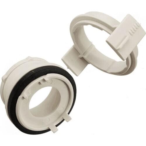 2pcs/set H7 HID Bulb Conversion Adapter Holder for B-M-W E46 3 Series 99-06 White