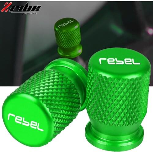For Honda RVF400 Rebel 300 Rebel 500 CMX 2017-2019 2020 CNC Aluminium Wheel Tire Valve caps Airtight Cover Motorcycle Accessorie