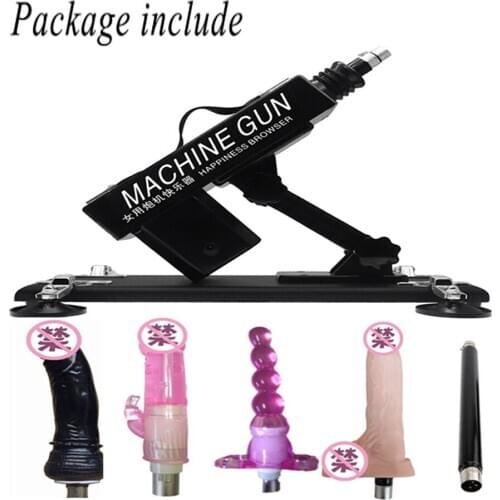New Automatic Telescopic Sex Machine Updated Version Stronger Sex Machine Gun Vibrator Masturbator For Woman Sex Products