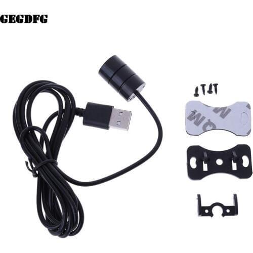 Car USB LED Car Atmosphere Ambient Star Light DJ RGB Colorful Music Sound Lamp Christmas Interior Decorative Light