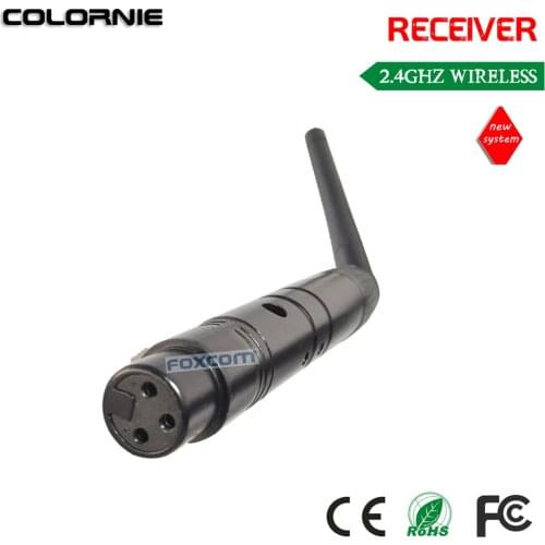 Free Shipping 1PCS Wireless DMX512 receiver wireless dmx512 console led moving head light wireles kit