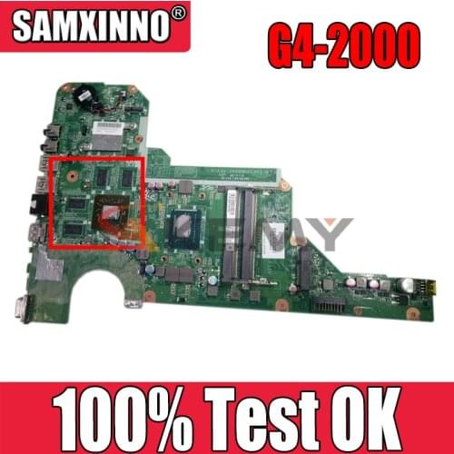 For 710874-001 710874-501 HP Pavilion G4 G6 G4-2000 G6-2000 DAR33HMB6A0 Laptop PC motherboard 100% Test OK