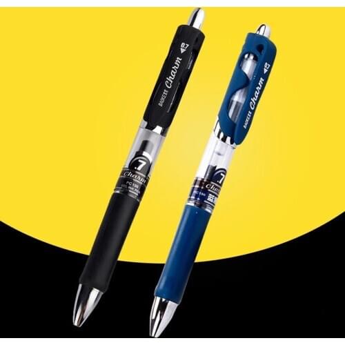 Gel Pen 0.7mm High Capacity Black/Navy Blue Ink Superior Quality Good Writing Gel Ink Pens Office & School Neutral Pen Supplies