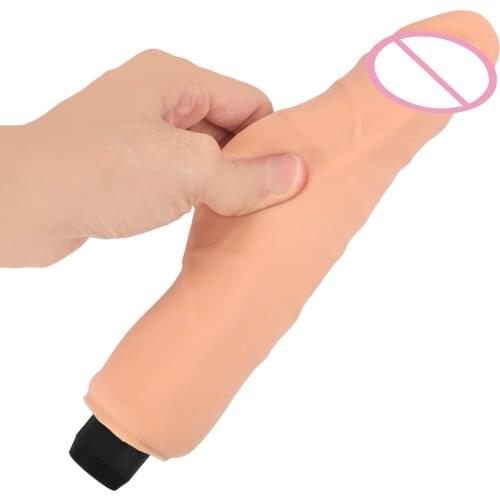 Artificial Big Penis Dildos Realistic Huge Dildo Vibrator Sex Toys for Women Erotic G-spot Massager Soft Female Masturbator