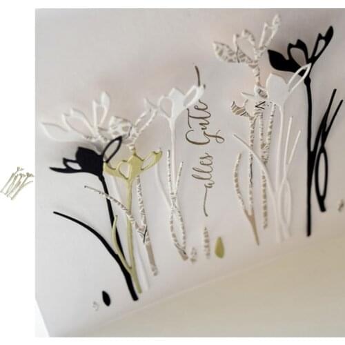 Miss Vintage 2021 New Arrival Flower Metal Cutting Die For Scrapbooking Practice Hands-on DIY Album Card Handmade Tool