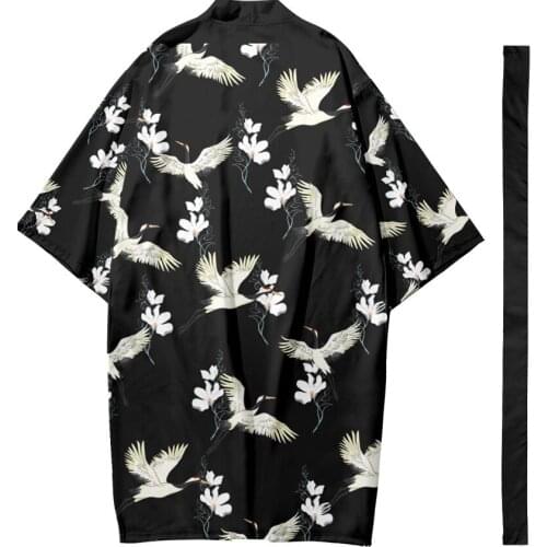 Fashion Adult Blouse Japanese Haori Cardigan Summer Print Streetwear Asian Unisex Yukata Kimono Tops Oversize XXS-6XL COS Shirt