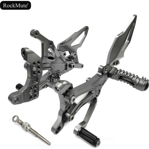 Motorcycle Rearsets For Ducati Panigale V4 V4R 2018 2019 Adjustable Footrest Shift Lever Brake Pedal Foot Pegs Rear Sets CNC New
