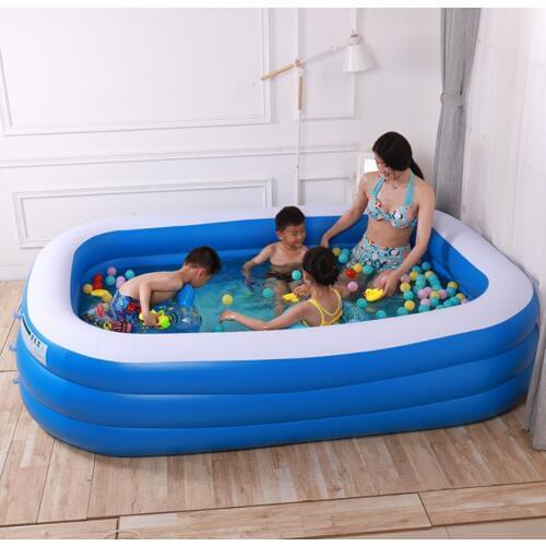 120/150/180/210/269/315cm Inflatable Swimming Pool Adults Kids Pool Bathing Tub Outdoor Indoor Portable Pools