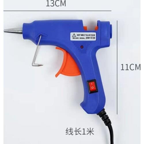 Professional high temperature heater melting 20W electric hot melt glue gun series mini glue gun