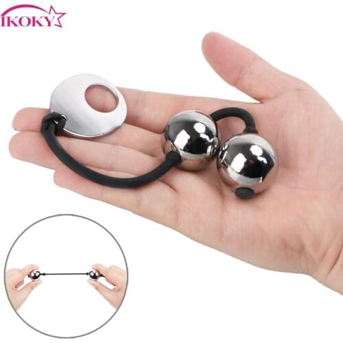 Ben Wa Balls Anal Beads Adult Products Erotic Weighted Vaginal Balls Chinese Geisha Kegel Exerciser Sex Toys for Woman Metal
