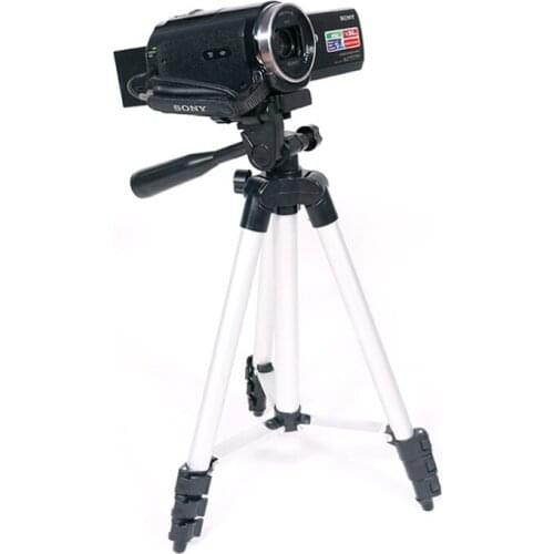 Tripod Mobile phone Live Support SLR Camera Selfie Destktop Aluminum Alloy Trangle PTZ Bracket