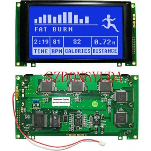 Brand New Compatible LCD Screen Display Module NHD-240128WG-ATMI-VZ# Newhaven