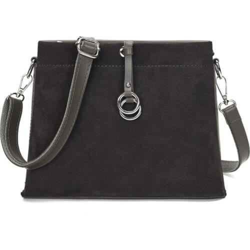 High Quality Crossbody Tote Bag New Fashion Suede Leather Women Shoulder Bag Women Handbags Luxury Ladies Messenger Bag Designer