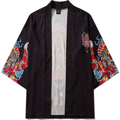 Traditional Japanese Kimono Pants Set Cardigan Cosplay Shirt Blouse for Women Vintage Yukata Female Summer Beach Haori Clothes