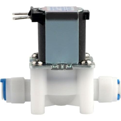Water Purifier Universal Water Purifier 50 G75 Reverse Osmosis RO Machine 24V Inlet Solenoid Valve 2 Points Quick Connector