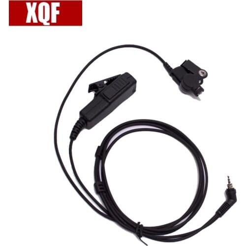 XQF Air Tube Earpiece Earphone Headset PTT for Motorola SL7550 SL4000 SL1K MotoTRBO Two Way Radio
