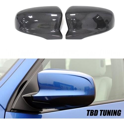 Real Carbon Fiber Rear View Mirror Cover For BMW X5M E70 X6M E71 2008 2009 -2014 Replacement &Add On Style Car Wing Mirror Cover