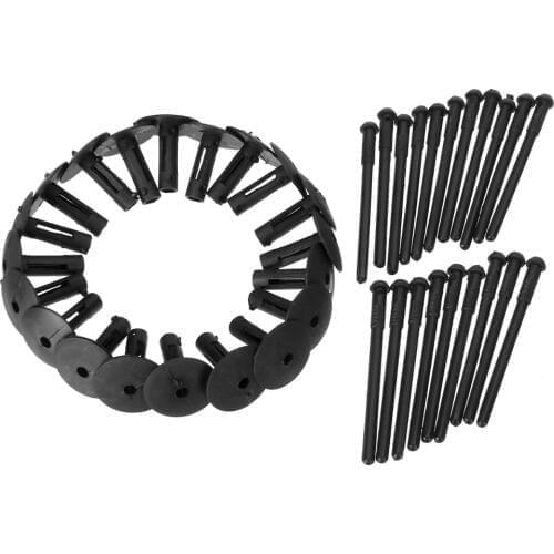 For BMW X1 X3 X5 X6 7 Series 20pcs Bumper Fender Plastic Rivet Retainer Fastener 51717002953 51777171004 Replacement Mayitr