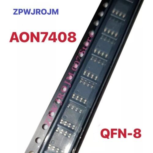 10Pcs AON7408 AO7408 7408 MOSFET QFN-8