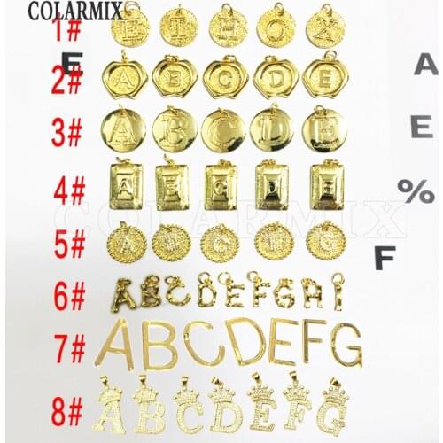 26 letters pendants multi kinds letters ,Alphabets charm for jewelry making necklace pendants for women 9660
