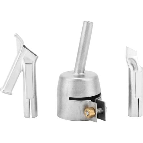3Pcs 5mm Speed Welding Nozzles Soldering Tips for Vinyl PVC Plastic Hot Air Gun