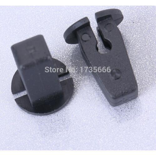 50PCS Black Screw Grommets 867-809-966, 811-807-557-C For Audi Vw