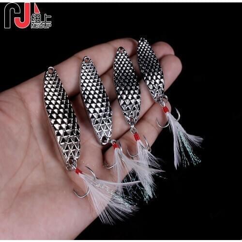 1PCS Long Shot 5g/7.5g/10g/15G/20G Sequined Gold/Silver Spoon Lure For Fishing Baits Sea Lures Tool Wobblers Spinner Pike Carp