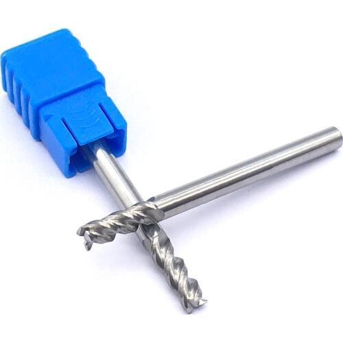 Endmill 1PCS HRC50 3F 4.0X12XD4X50L Milling Cutter End Mill CNC End Mills For Aluminum Machining Alloy Carbide Tungsten Steel