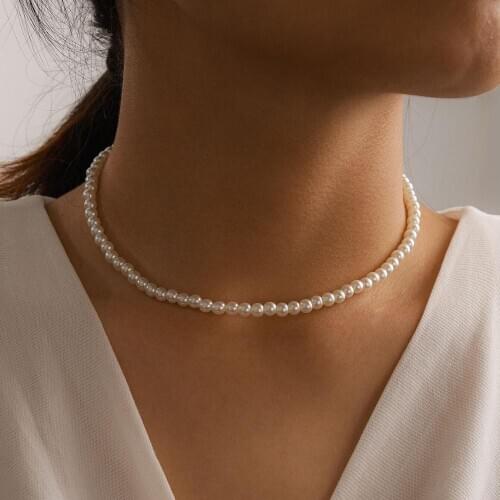 LIYAN Pearl Necklaces For Women
