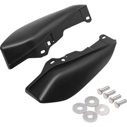 Motorcycle Matte Black Heat Shield Mid-Frame Air Deflector Trim for Harley Touring Street Glide FLHX 2009-2016 2015 2014 2013 12