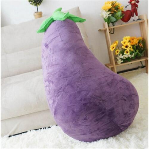 Dorimytrader 105cm Cute Emulational Eggplant Plush Pillow Stuffed Soft Simulated Vegetables Toy Cushion Gift Decoration 41inch