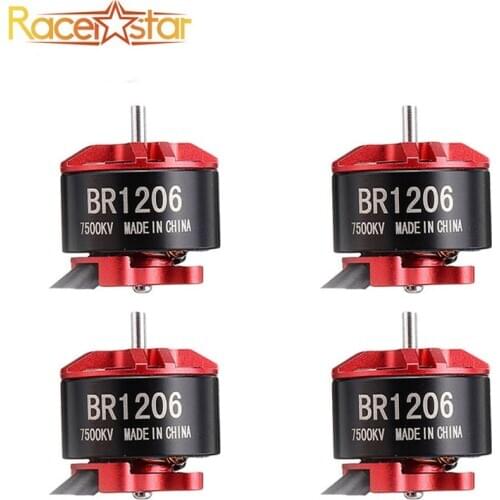 1/ 2/ 4PCS Racerstar BR1206 1206 4500KV 6000KV 7500KV 2-4S Brushless Motor For RC Drone FPV Quadcopter Multicopter Spare Parts