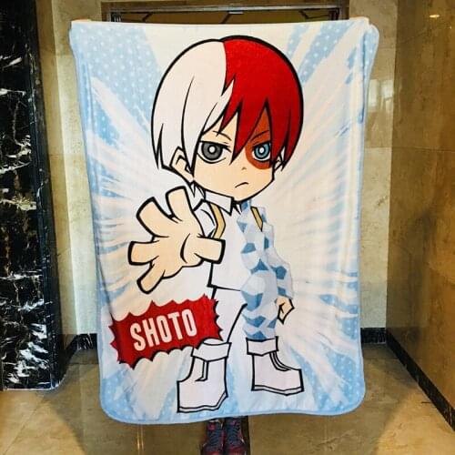 IVYYE My Hero Academia Boy Anime Blanket Plush Velvet Warm Decoration Soft Bed Home Throw Sofa Blankets Unisex Gifts NEW