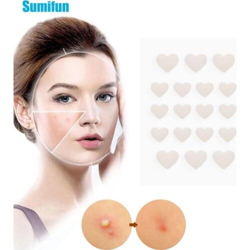 Hydrocolloid Acne Patch Heart-shaped Set Skin Tag Remover Pimple Master Absorb Pus And Oil Acne Patch Blackhead Blemish Skin