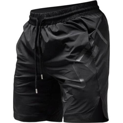 Casual Sport Training Quick Dry Men Shorts Elastic Waist Daily Summer Running Shorts