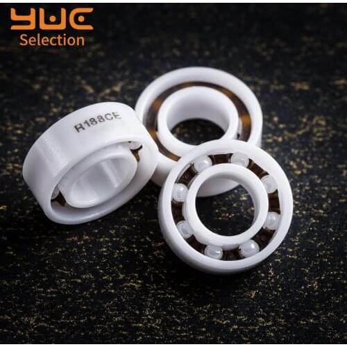 YUC Hand Spinner Bearing R188 688 6703 High Speed Nano Silent Stainless Steel Ceramic Replaceable DIY Accessories Custom Bearing