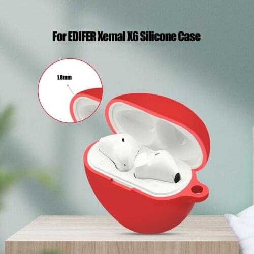 Silicone Protective Cover Shell Anti-fall Earphone Case for edIFER Xemal X6 Kit 270B