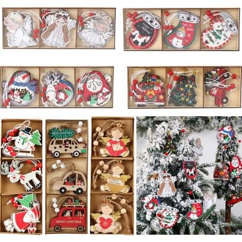 Tissy Wooden Christmas Decorations
