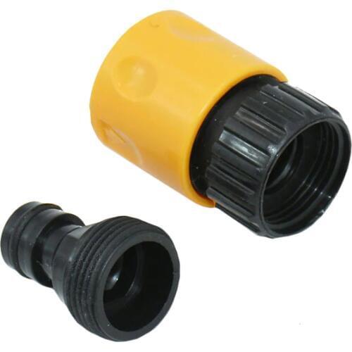 5/8" Telescopic nipple quick connector Foam pot adapter 16mm garden tap Car wash water gun adapter 2pcs