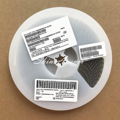 50pcs/lot Diode P6SMB68CA P6SMB75CA P6SMB82CA P6SMB91CA P6SMB100CA P6SMB110CA P6SMB120CA P6SMB130CA SMB DO-214AA TVS Original