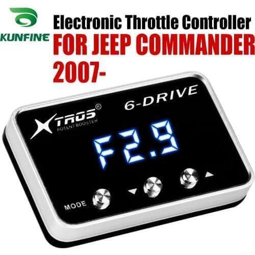 Car Electronic Throttle Controller Racing Accelerator Potent Booster For JEEP COMMANDER 2007-2019 Tuning Parts Accessory