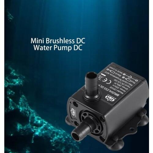 DC12V Brushless Pump Ultra-quiet Mini 280L/H Lift 300cm Submersible Fountain Aquarium Circulating Permanent Magnetic Rotor Pump