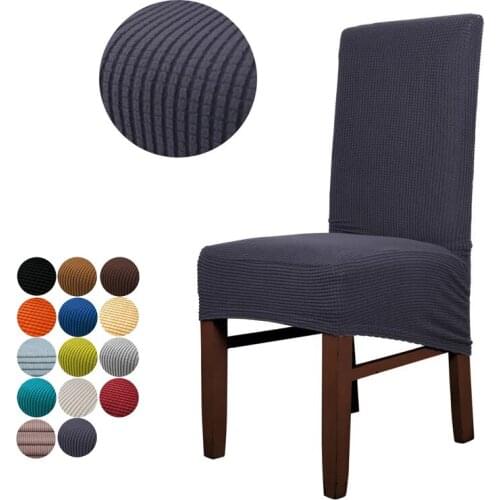 Oversized Spandex Stretch Chair Cover 1PC Elastic Chairs Covers Dining Kitchen Hotel Cover Restaurant For Room Banquet Stool